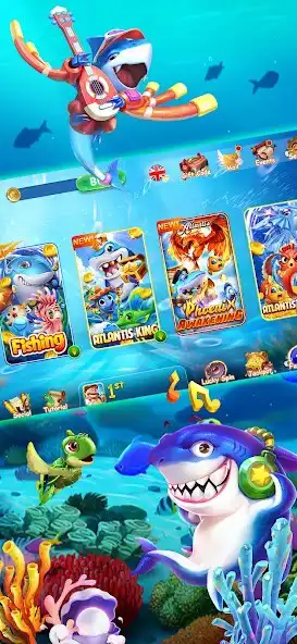 Play Mega Fishing Hunter as an online game Mega Fishing Hunter with UptoPlay
