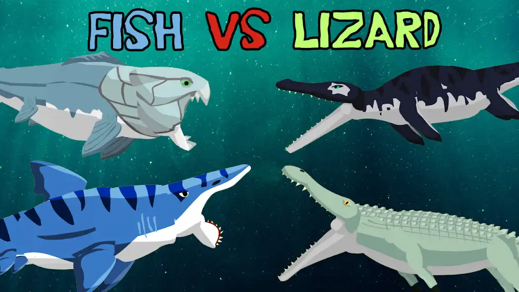 Play Megalodon Fights Mosasaurus as an online game Megalodon Fights Mosasaurus with UptoPlay