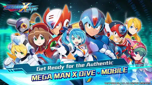 Play MEGA MAN X DiVE - MOBILE  and enjoy MEGA MAN X DiVE - MOBILE with UptoPlay