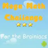 Free play online Mega Math Challenge APK Free play online Mega Math Challenge APK