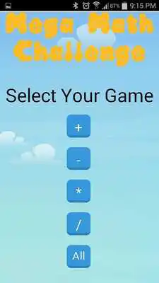 Play Mega Math Challenge