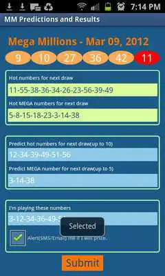 Play Mega Millions Predictions