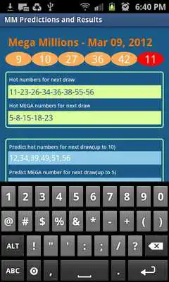 Play Mega Millions Predictions