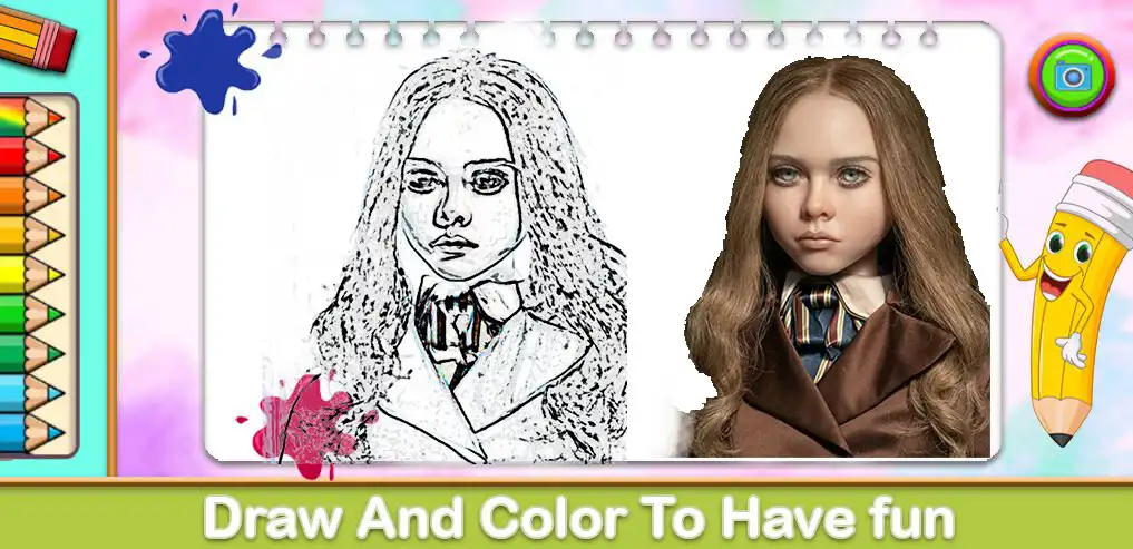 Play Megan Coloring Game  and enjoy Megan Coloring Game with UptoPlay