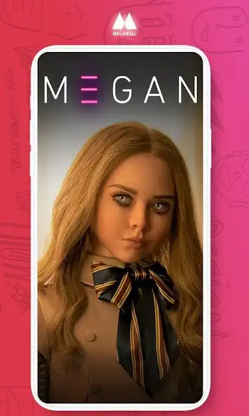 Play Megan Doll Wallpaper as an online game Megan Doll Wallpaper with UptoPlay