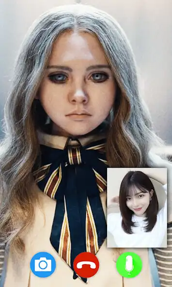 Play Megan Fake Video Call  Chat as an online game Megan Fake Video Call  Chat with UptoPlay