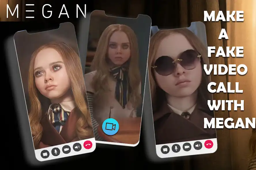 Play Megan Scary Video Call as an online game Megan Scary Video Call with UptoPlay