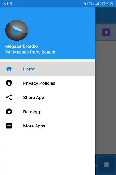 Play Megapark Radio App as an online game Megapark Radio App with UptoPlay