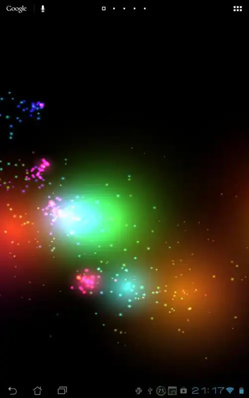 Play Mega Particles Live Wallpaper