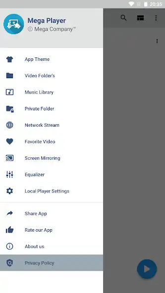 Play Mega Player - Reproductor  and enjoy Mega Player - Reproductor with UptoPlay