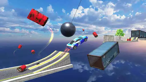 Play Mega Ramp 2020 as an online game Mega Ramp 2020 with UptoPlay