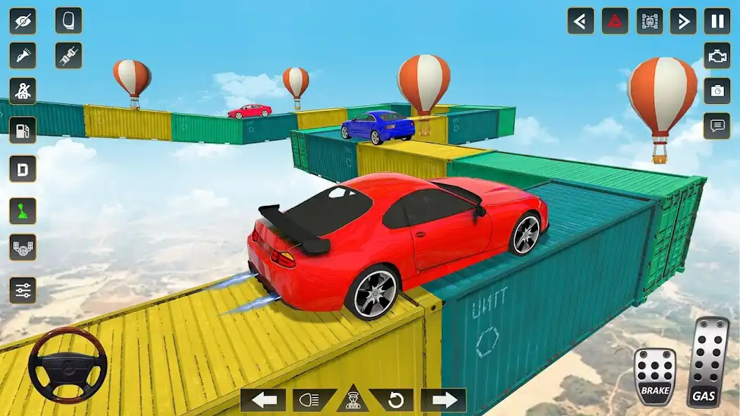 Play Mega Ramp 3D: Stunt Racing as an online game Mega Ramp 3D: Stunt Racing with UptoPlay