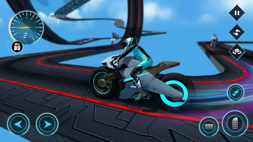 Play Mega Ramp Bike Race  and enjoy Mega Ramp Bike Race with UptoPlay