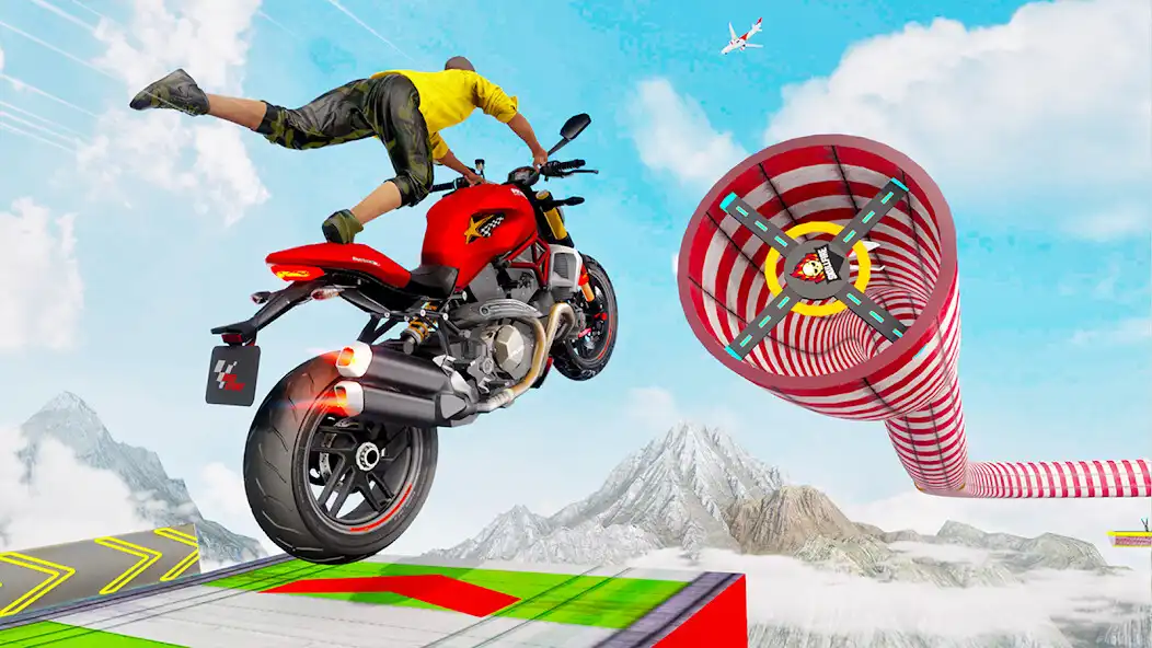 Play Mega Ramp Bike Stunt Master  and enjoy Mega Ramp Bike Stunt Master with UptoPlay
