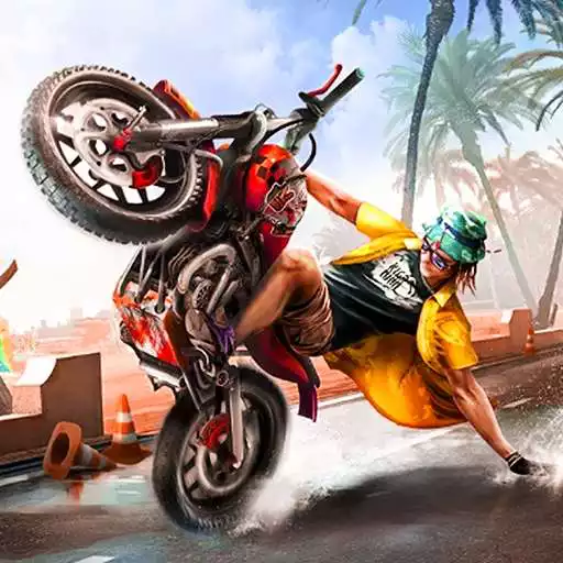 Run free android online Mega Ramp Bike Stunts - Quad Bike Racing Simulator APK