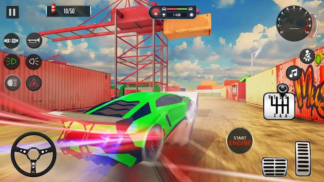 Play Mega Ramp - Car Drifting Games as an online game Mega Ramp - Car Drifting Games with UptoPlay