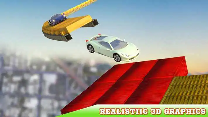 Play Mega-ramp car driver simulator