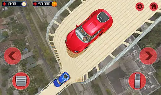 Play Mega Ramp Car Games Racing as an online game Mega Ramp Car Games Racing with UptoPlay