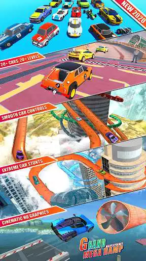 Play Mega Ramp Car Jumping stunts driving 2020  and enjoy Mega Ramp Car Jumping stunts driving 2020 with UptoPlay