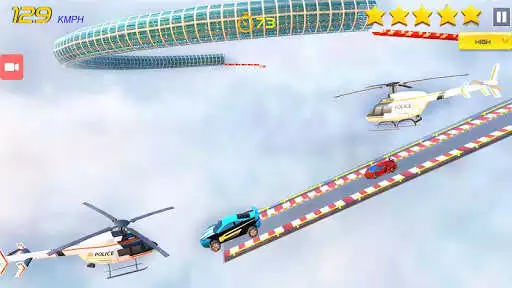 Play Mega Ramp Car Jumping stunts driving 2020 as an online game Mega Ramp Car Jumping stunts driving 2020 with UptoPlay