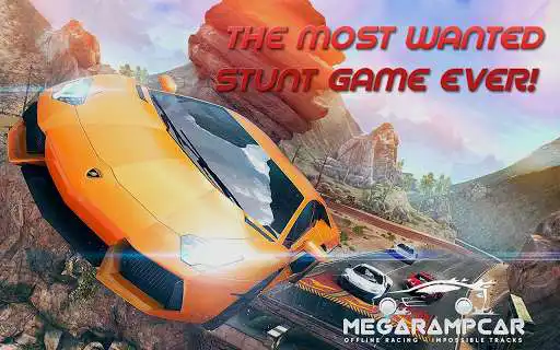Play Mega Ramp Car Offline Racing - Impossible Tracks  and enjoy Mega Ramp Car Offline Racing - Impossible Tracks with UptoPlay