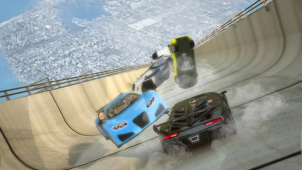 Play Mega Ramp Car Stunt 3D  and enjoy Mega Ramp Car Stunt 3D with UptoPlay