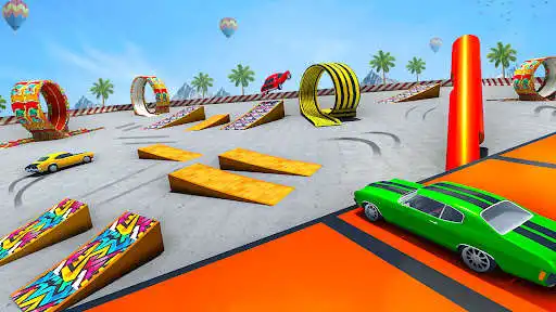Play Mega Ramp: Car Stunt Games  and enjoy Mega Ramp: Car Stunt Games with UptoPlay