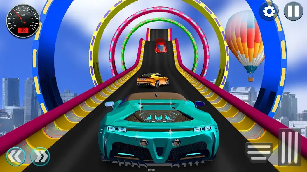 Play Mega Ramp car stunts 3D:gt Car as an online game Mega Ramp car stunts 3D:gt Car with UptoPlay