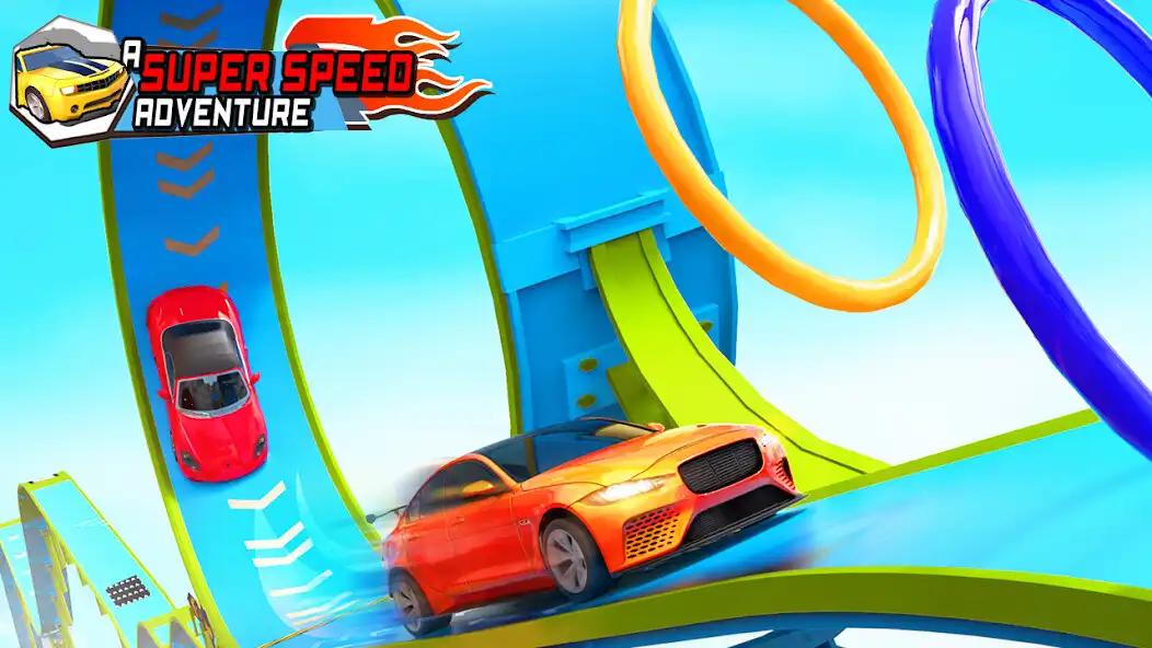 Play Mega Ramp Car Stunts Car Games as an online game Mega Ramp Car Stunts Car Games with UptoPlay
