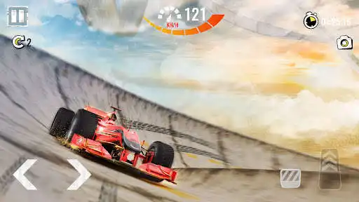 Play Mega Ramp - Formula Car Racing as an online game Mega Ramp - Formula Car Racing with UptoPlay