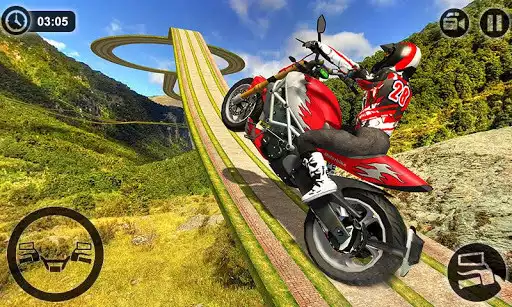 Play Mega Ramp GT Moto Bike Rider Stunts 2019  and enjoy Mega Ramp GT Moto Bike Rider Stunts 2019 with UptoPlay