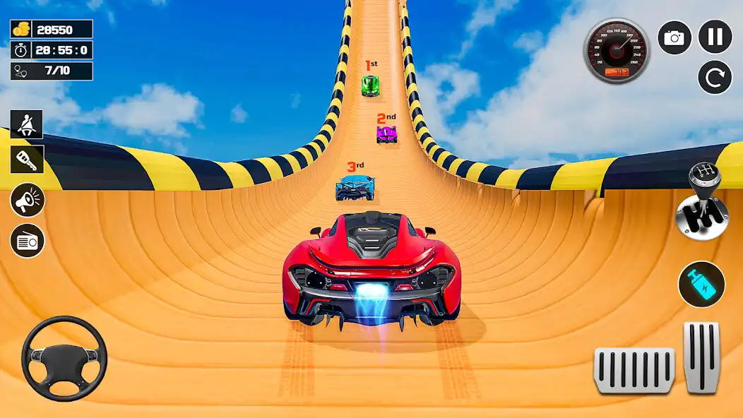 Play Mega Ramp: GT Stunts Car Games as an online game Mega Ramp: GT Stunts Car Games with UptoPlay