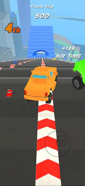Play Mega Ramp.io as an online game Mega Ramp.io with UptoPlay