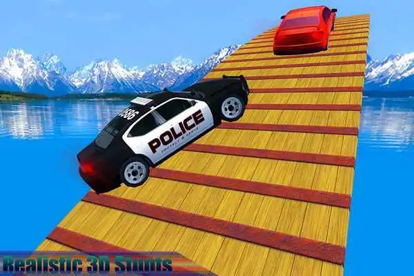 Play Mega Ramp Police Car