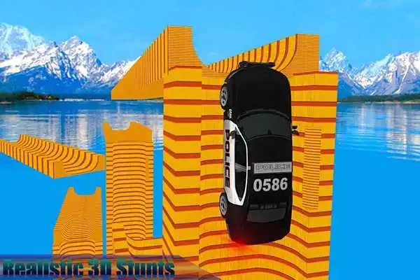 Play Mega Ramp Police Car