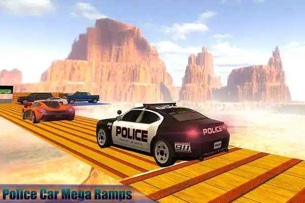 Play Mega Ramp Police Car