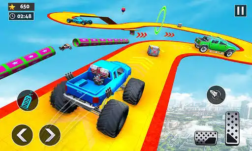 Play Mega Ramps Car Stunts Driver  and enjoy Mega Ramps Car Stunts Driver with UptoPlay
