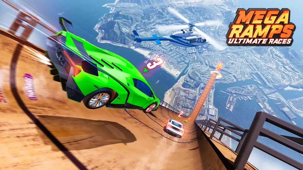 Play Mega Ramps: Extreme Car Stunt  and enjoy Mega Ramps: Extreme Car Stunt with UptoPlay