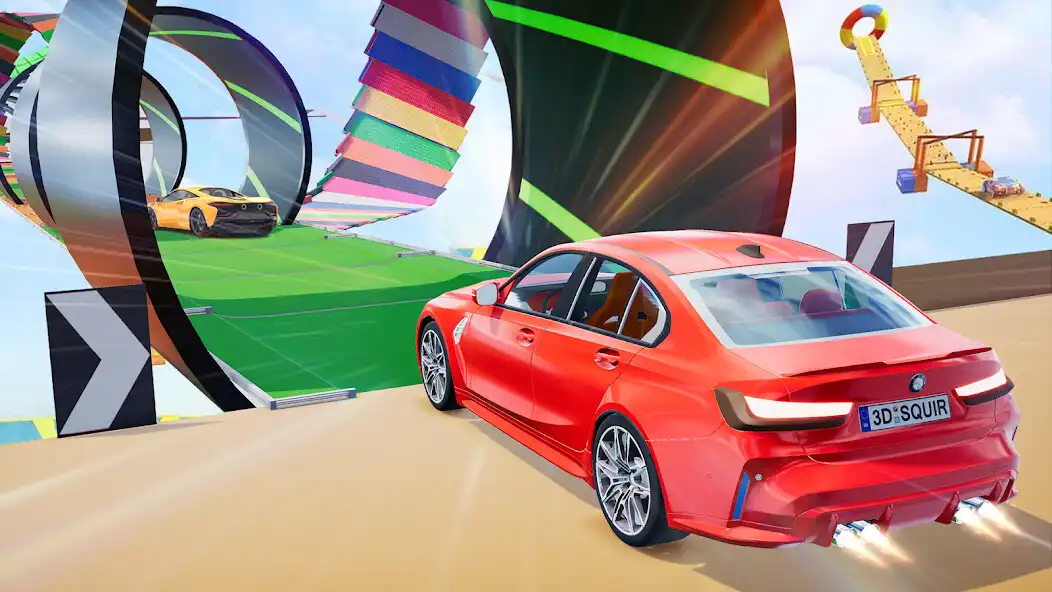 Play Mega Ramps GT Car Stunt Races as an online game Mega Ramps GT Car Stunt Races with UptoPlay