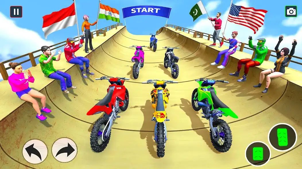 Play Mega Ramp Stunt Bike Game  and enjoy Mega Ramp Stunt Bike Game with UptoPlay