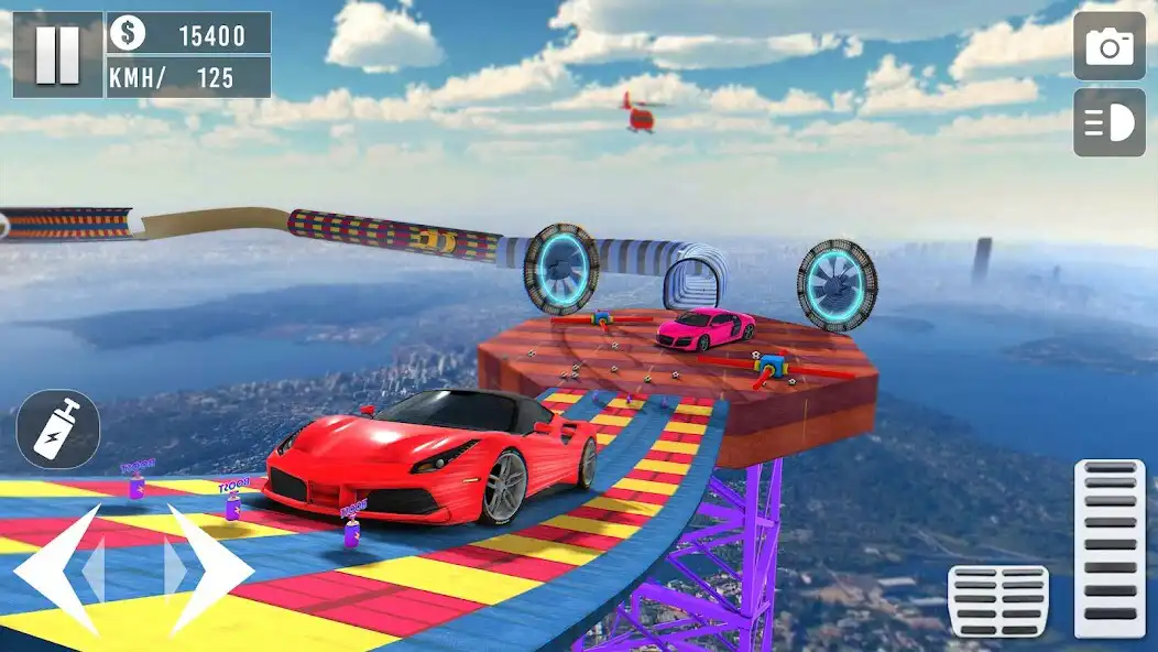 Play Mega Ramp Stunt Car Driver 3D  and enjoy Mega Ramp Stunt Car Driver 3D with UptoPlay