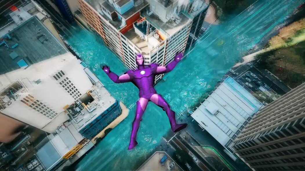 Play Mega Ramp Super Hero Crazy Ragdoll Fall  and enjoy Mega Ramp Super Hero Crazy Ragdoll Fall with UptoPlay