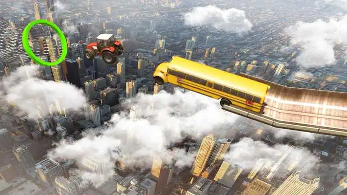 Play Mega Ramp Vegas - Chained Cars