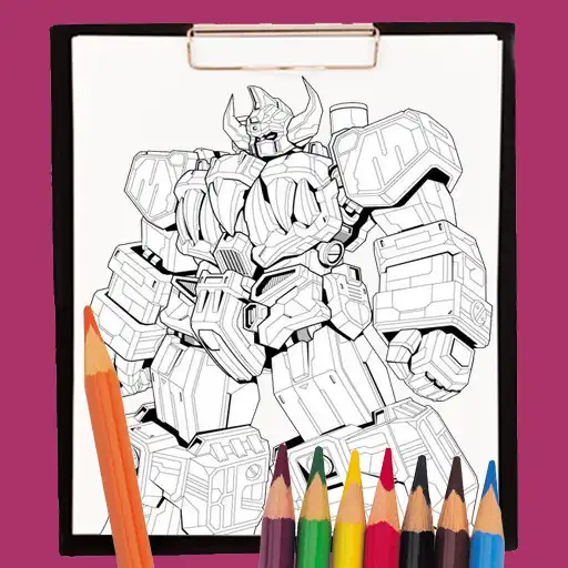 Play Mega Robot Coloring Book APK Play Mega Robot Coloring Book APK