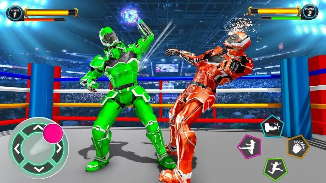 Play Mega Robot Ring Fighting Game  and enjoy Mega Robot Ring Fighting Game with UptoPlay