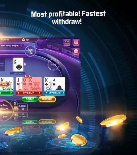 Play Mega Rummy Cards as an online game Mega Rummy Cards with UptoPlay