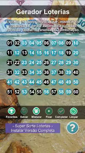 Play Mega Sena - Gerador Loterias  and enjoy Mega Sena - Gerador Loterias with UptoPlay