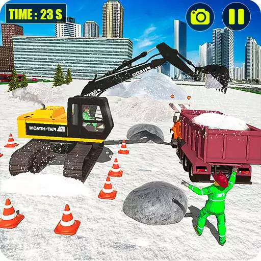 Play Mega Snow Excavator Machine Simulator 21 APK Play Mega Snow Excavator Machine Simulator 21 APK