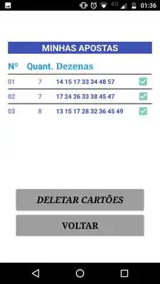 Play Mega Sorte - Controle Mega Sena