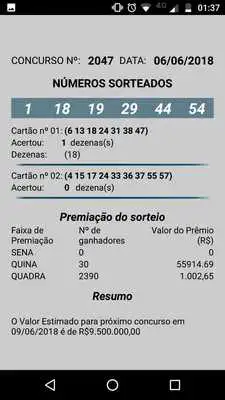 Play Mega Sorte - Controle Mega Sena